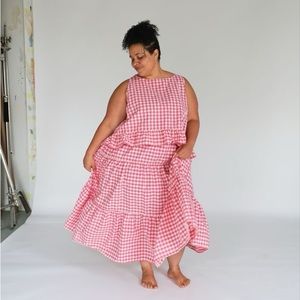 State the Label Swing Skirt in Jam